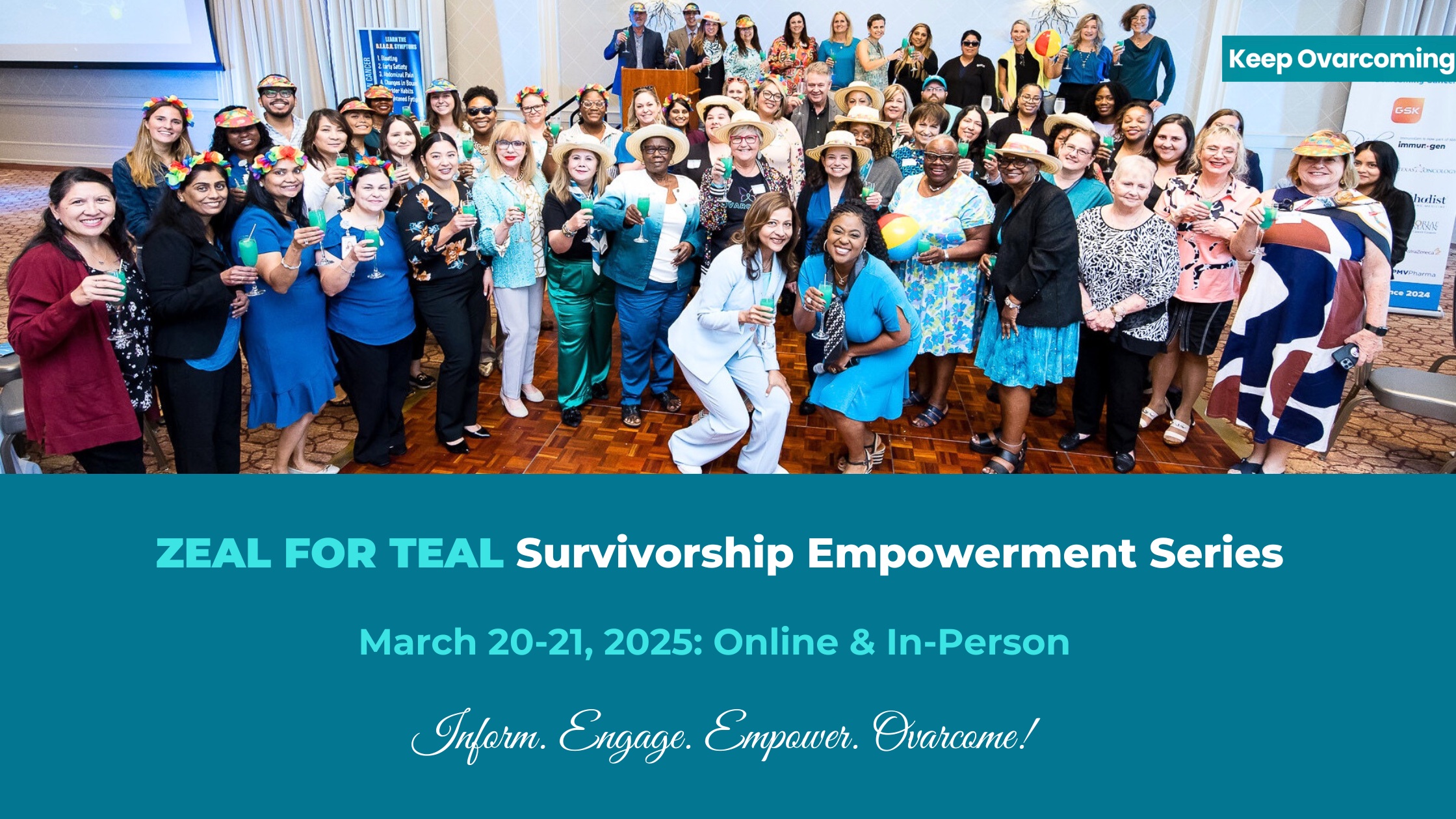 ZEAL FOR TEAL Survivorship Empowerment Series